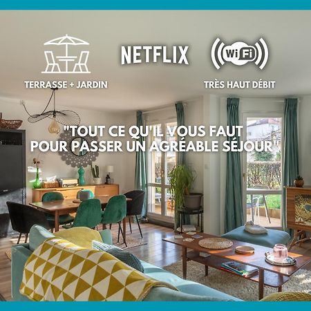 T3 Calme - Ideal Famille & Pros - Parking - Jardin - Wifi - Netflix Besançon Exteriér fotografie