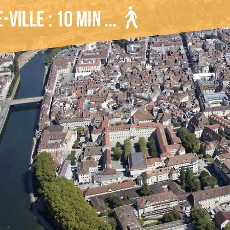 T3 Calme - Ideal Famille & Pros - Parking - Jardin - Wifi - Netflix Besançon Exteriér fotografie
