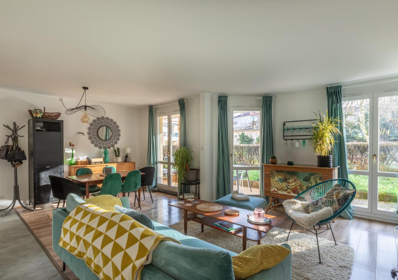 T3 Calme - Ideal Famille & Pros - Parking - Jardin - Wifi - Netflix Besançon Exteriér fotografie